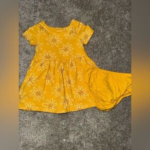 Cat & Jack - baby girls floral dress with bloomers